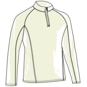 Fashion sewing patterns for Sweatshirt 8024